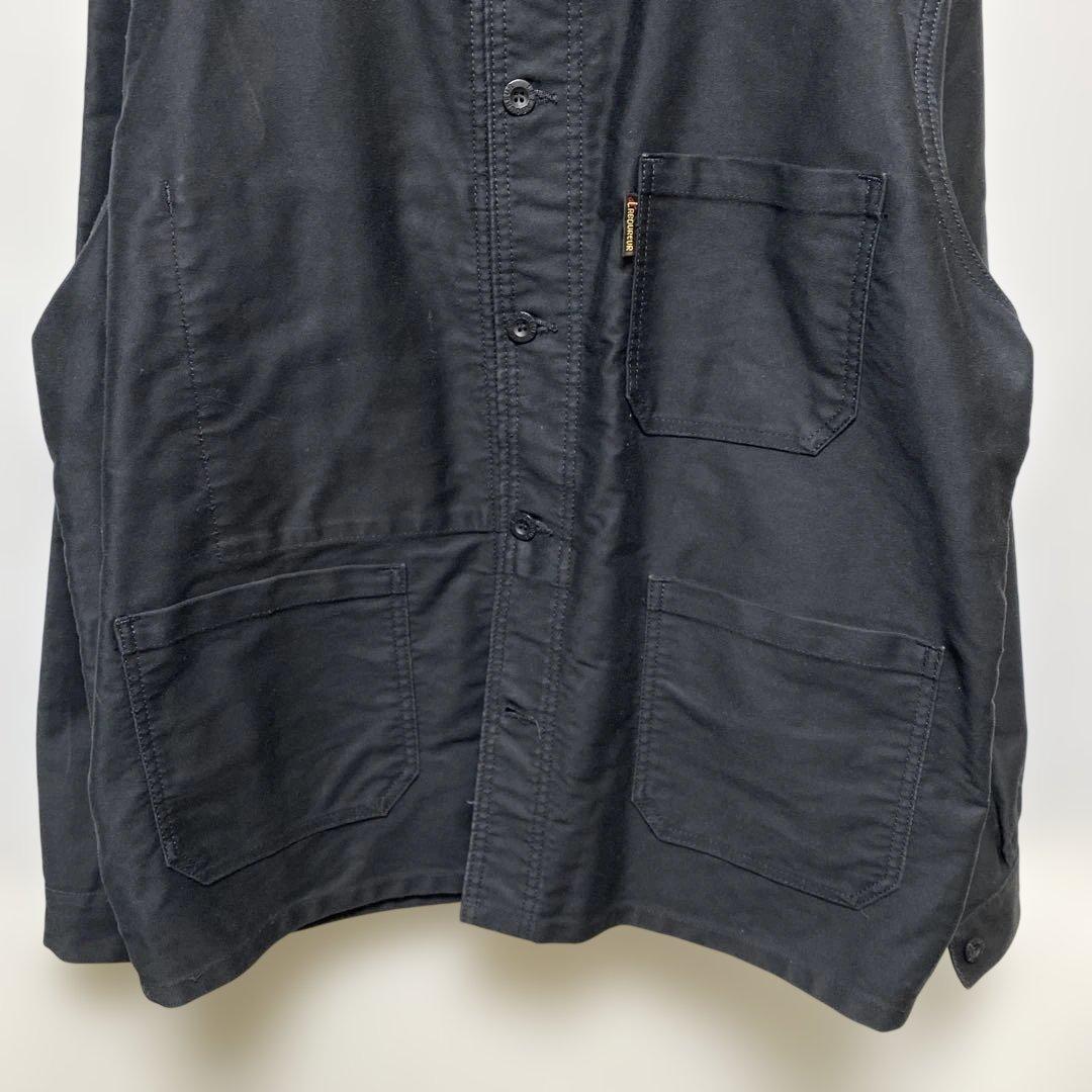 LE LABOUREUR ラブルール　ブラックモールスキン　フレンチ　ヴィンテ