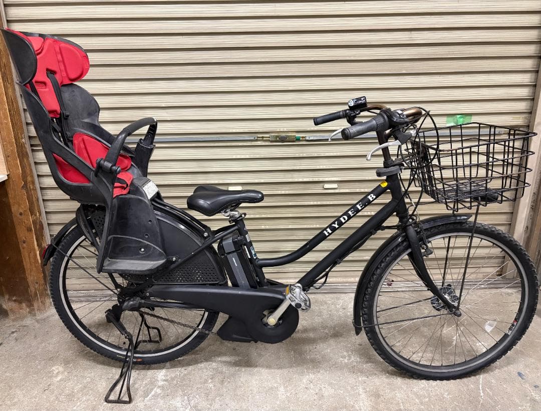 BRIDGESTONE HYDEE.B 電動アシスト自転車 チャイルドシート付き