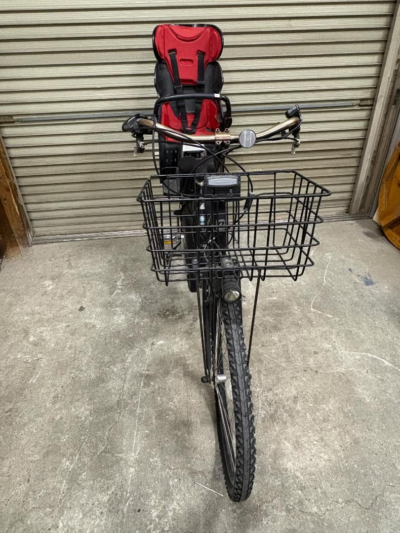 BRIDGESTONE HYDEE.B 電動アシスト自転車 チャイルドシート付き