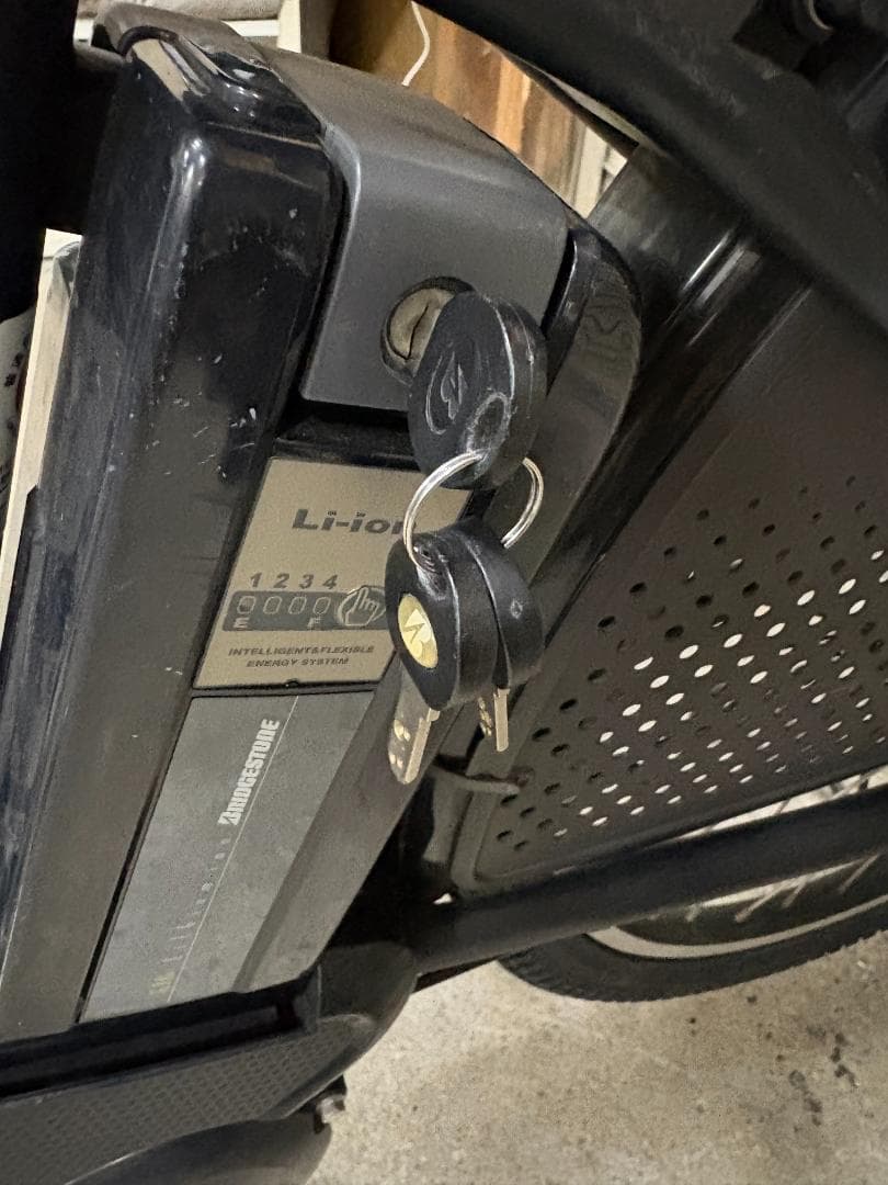 BRIDGESTONE HYDEE.B 電動アシスト自転車 チャイルドシート付き