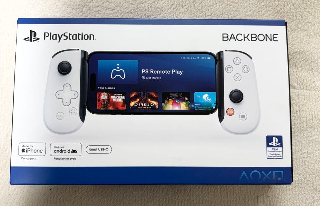 Backbone One 第2世代 PlayStation版（USB-C）