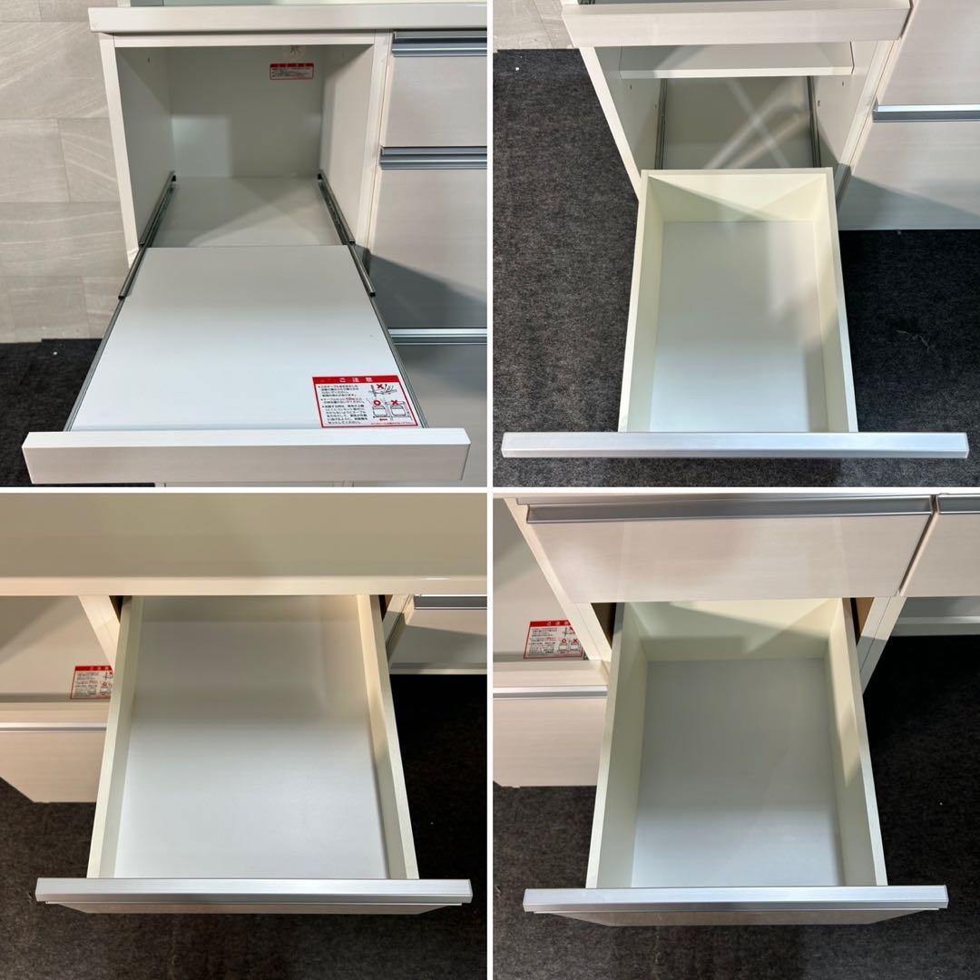 高橋木工 食器棚 チェルシー140 シンプル おしゃれ 格安 家具 d3726