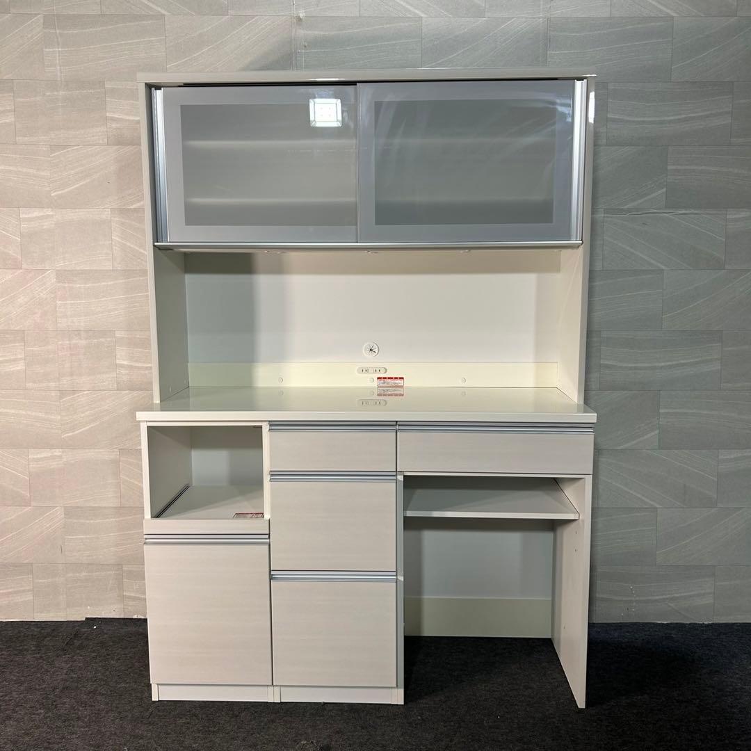 高橋木工 食器棚 チェルシー140 シンプル おしゃれ 格安 家具 d3726