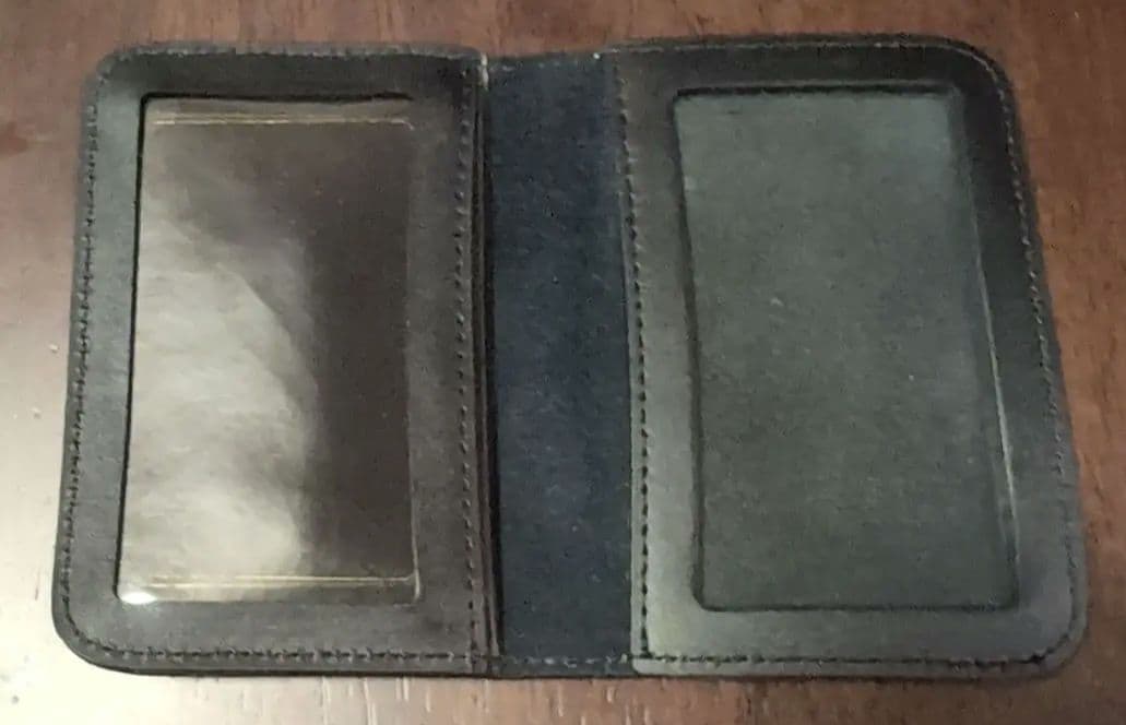 【希少】アメリカ合衆国連邦保安官局マーシャル パスケース付きポリスバッジ