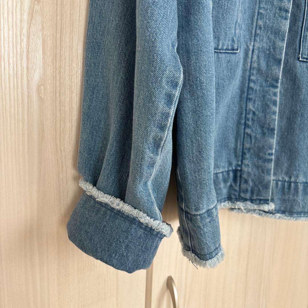 ハウスオブロータス　デニムジャケット　ライトブルー　M