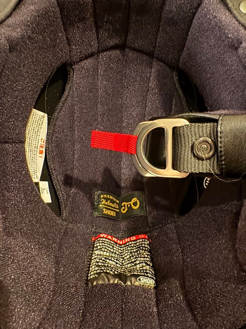 k*6様 SHOEI ジェットヘルメット Lサイズ マットブラックJO レシート