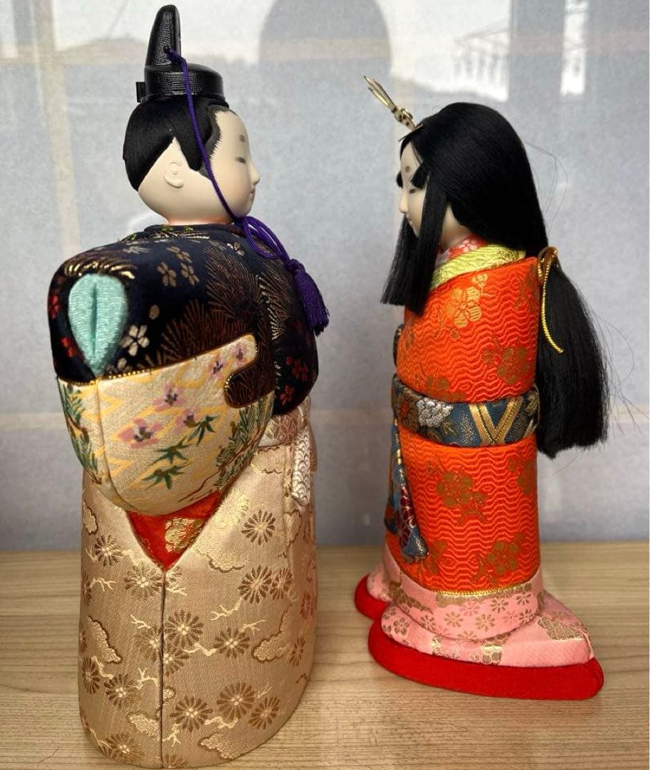 立雛　お雛様　木目込み人形
