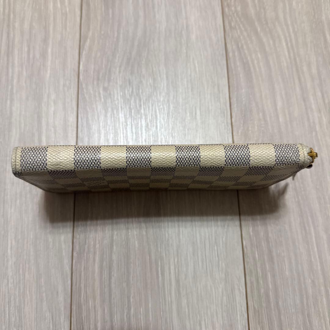 Louis Vuitton ダミエ・アズール 長財布　ジッピーウォレット