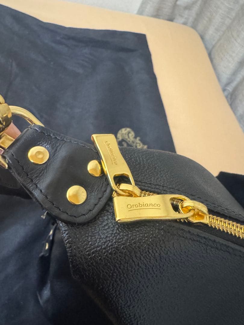 蓮の花様　オロビアンコ　ボストンバック　2wayバック　中古