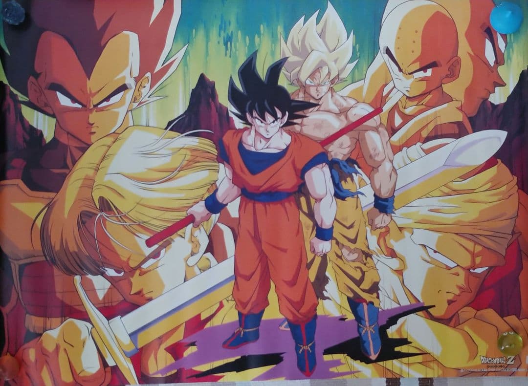 ドラゴンボール　ポスター⑪　レア　30年前！    DAIMA