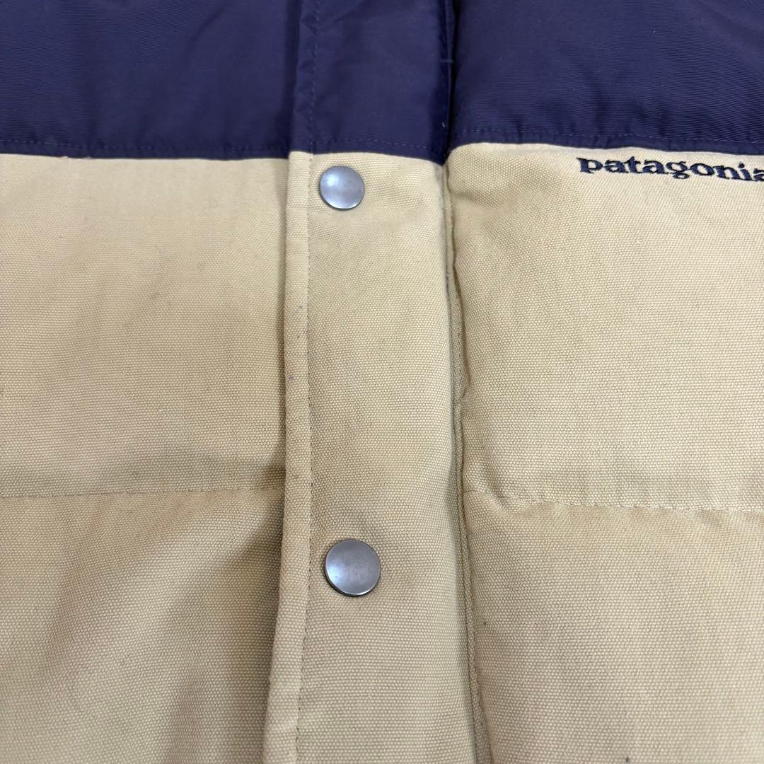 patagonia ダウンベスト ベージュ