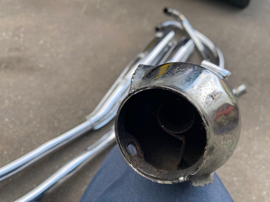 ☆さま専用　CB750four用HM341マフラー（プロテクター付当時物）送料込