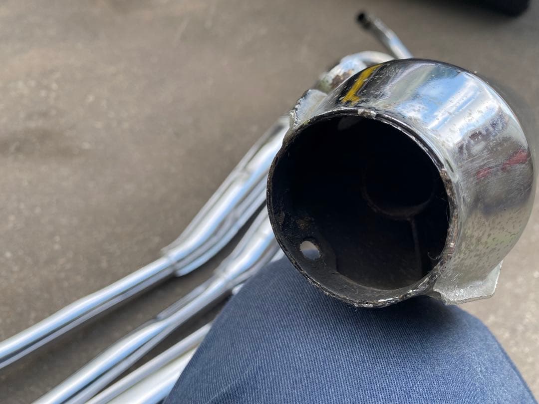 ☆さま専用　CB750four用HM341マフラー（プロテクター付当時物）送料込