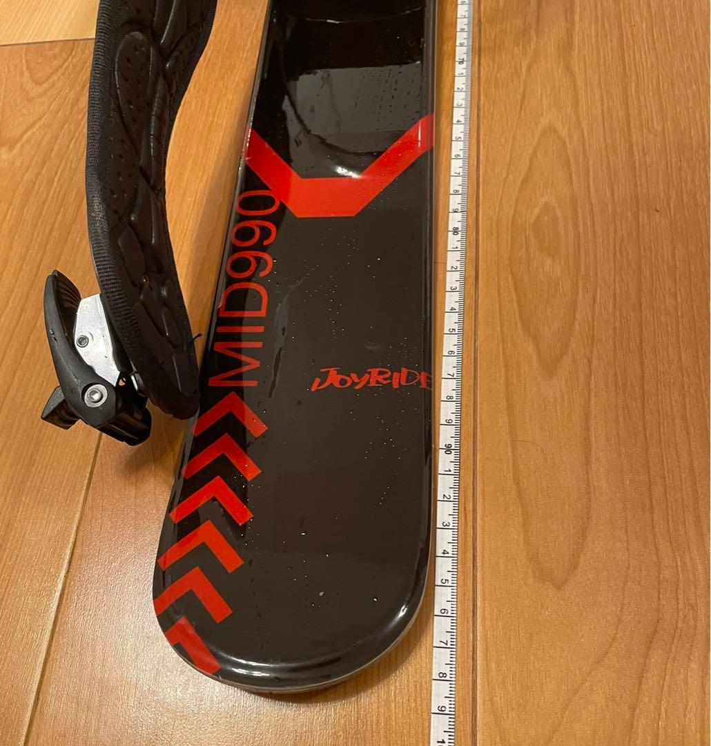 再値下JOYRIDEショートスキー +プレート+ビンディング+ブーツ+ケース5点