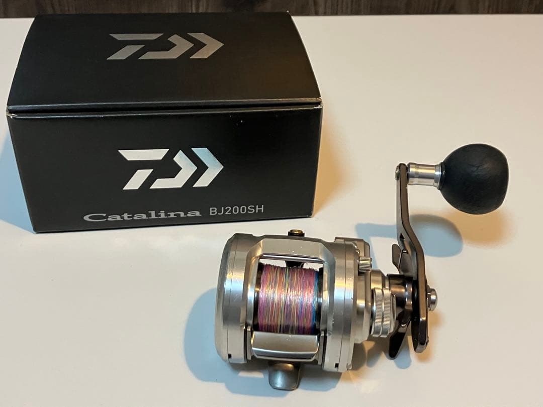 ダイワ キャタリナ BJ 200SH 右ハンドル ベイトリール 中古
