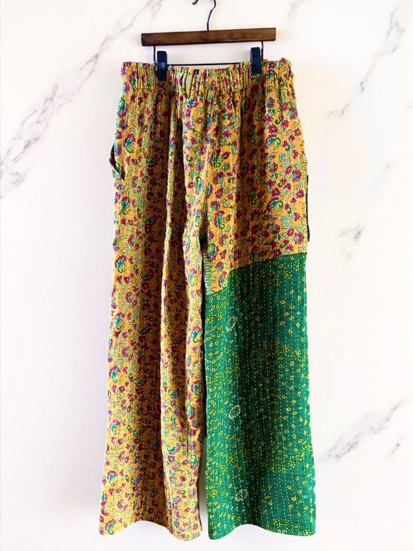 カンタキルト ラリーキルト カンタキルトパンツ ヴィンテージ ハンドメイド