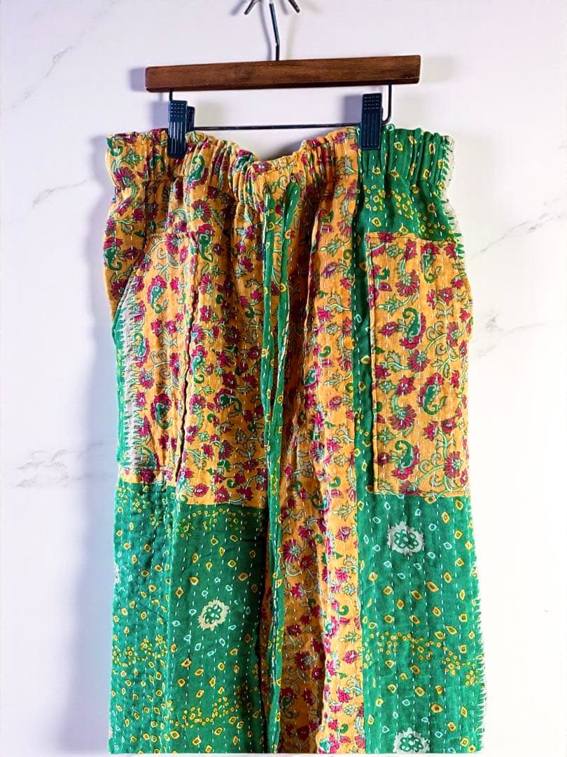 カンタキルト ラリーキルト カンタキルトパンツ ヴィンテージ ハンドメイド