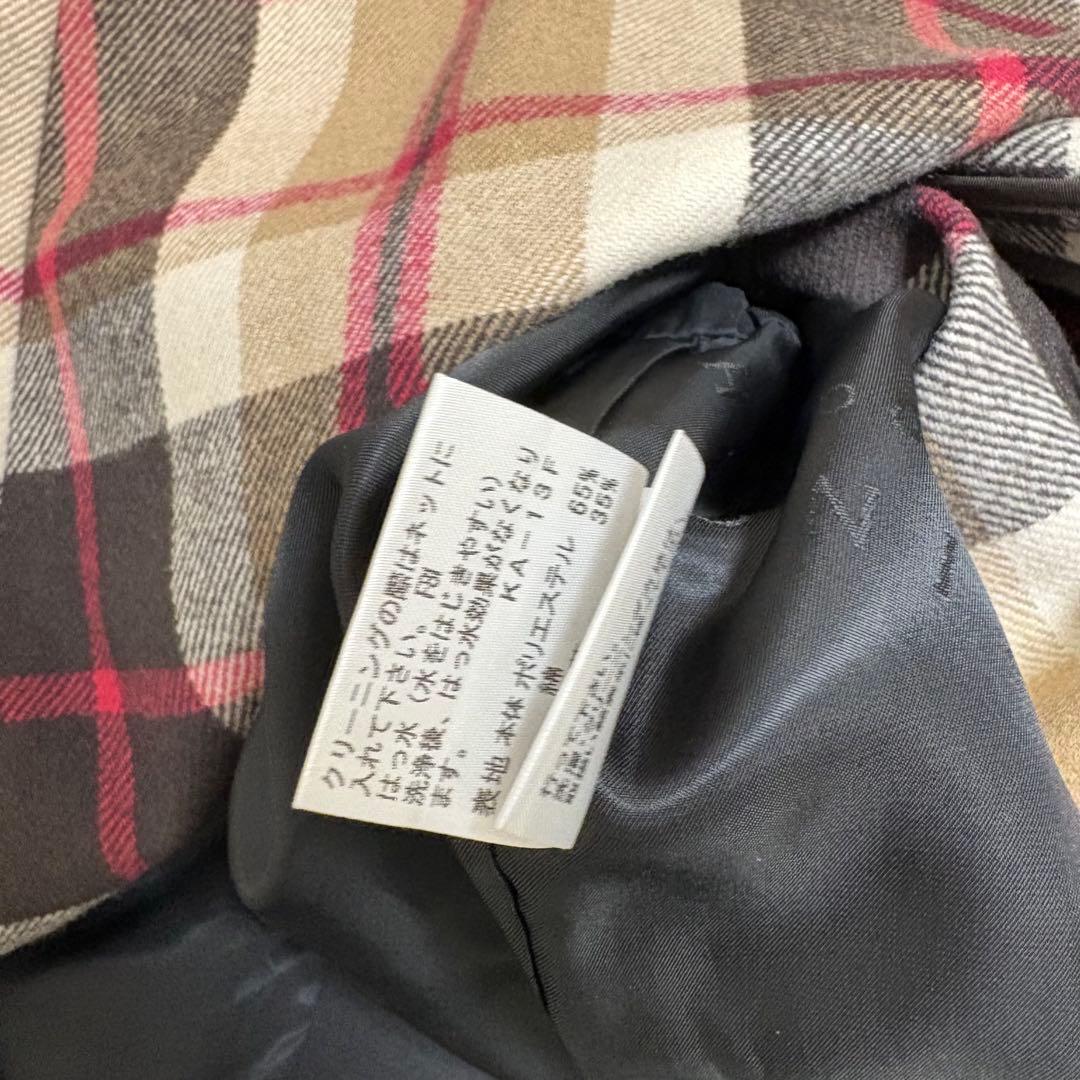 極美品 マッキントッシュ ライナー付き ブラック トレンチコート 黒 38