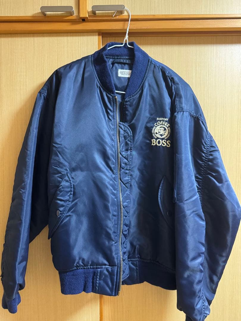 ボスジャン　BOSSジャン　MA-1 90年代　ヴィンテージ