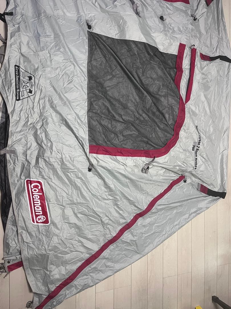 Coleman タフスクリーン2ルームハウス＋ テント キャンプ ダークルーム