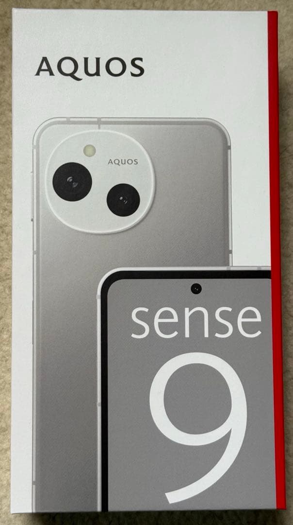 ルーテさま★【新品未開封】AQUOS sense9 ホワイト128G SIMフリ