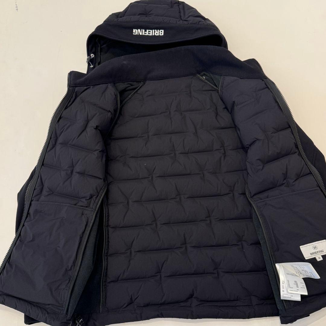 BRIEFING　正規品　ハイブリッドダウンパーカー　ブラック　Mサイズ