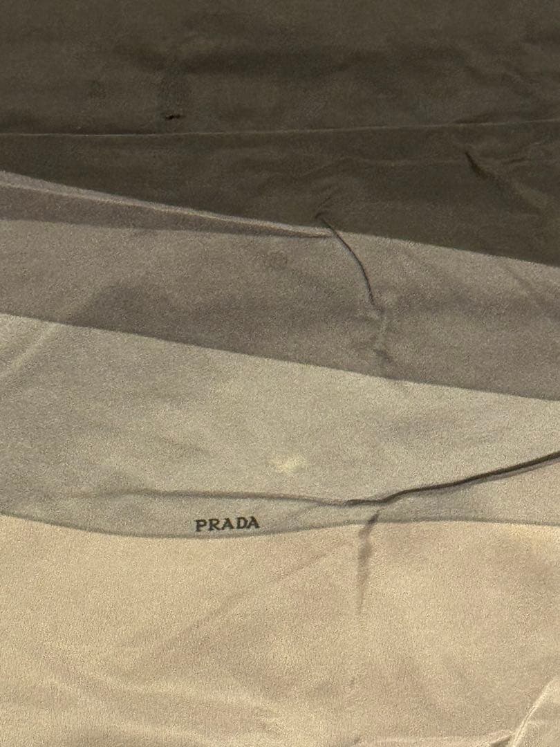 PRADA エコバッグ 黒・グレー・青　プラダ