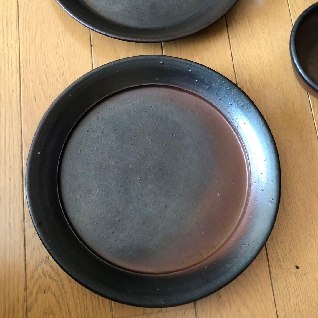 常滑焼陶器皿、小鉢セット