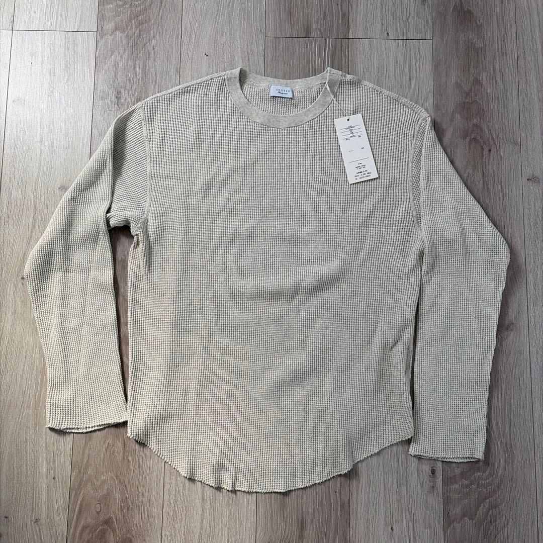 タグ付き　アンユーズド　ワッフル　L/Stee size3