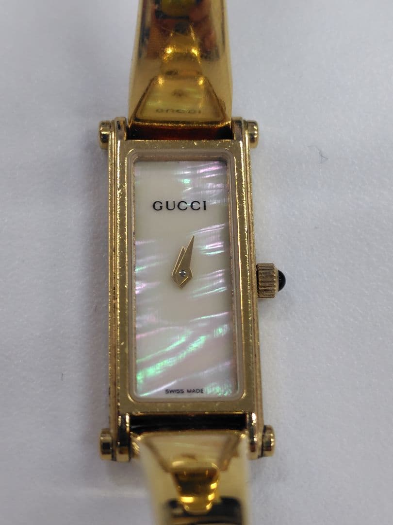 GUCCI 1500L ゴールド シェル 電池交換済 動作中