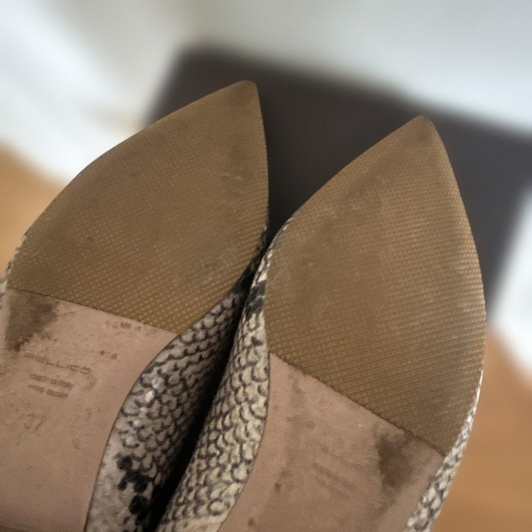 リン様　PELLICO ポインテッドトゥ フラットシューズ　イタリア製　ペリーコ