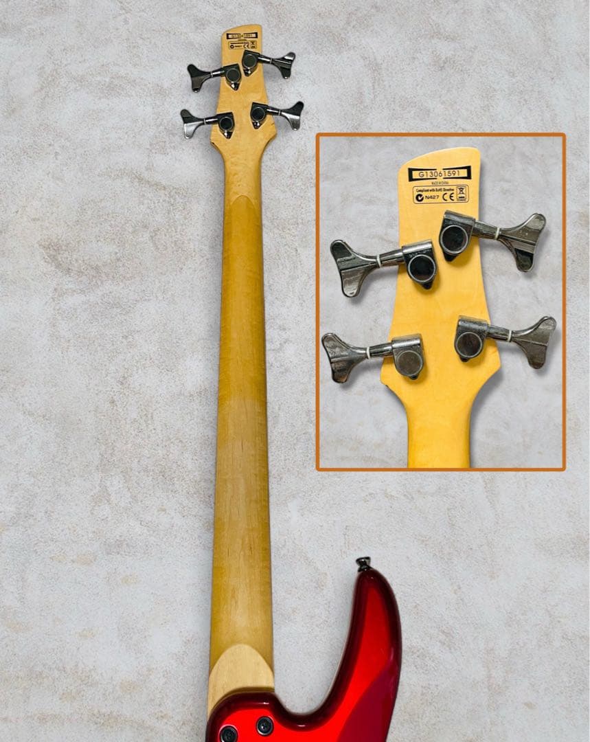 Ibanez GIO GSR320 エレキベース レッド色