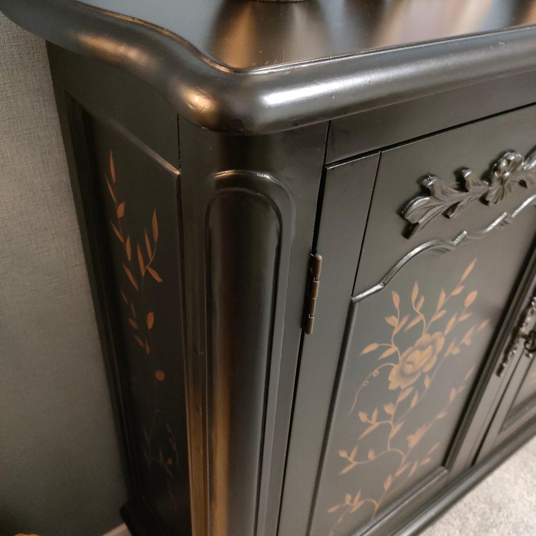 POWELL フレンチスタイル ヴィンテージ ハンドペイントキャビネット