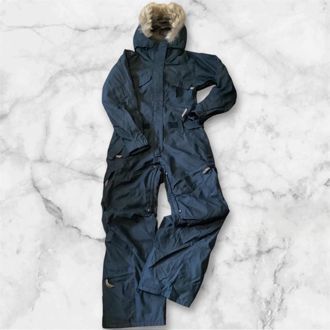 ミストラル　レディース　M　スノーボードウェア　ブラック　つなぎ　ジャンプスーツ