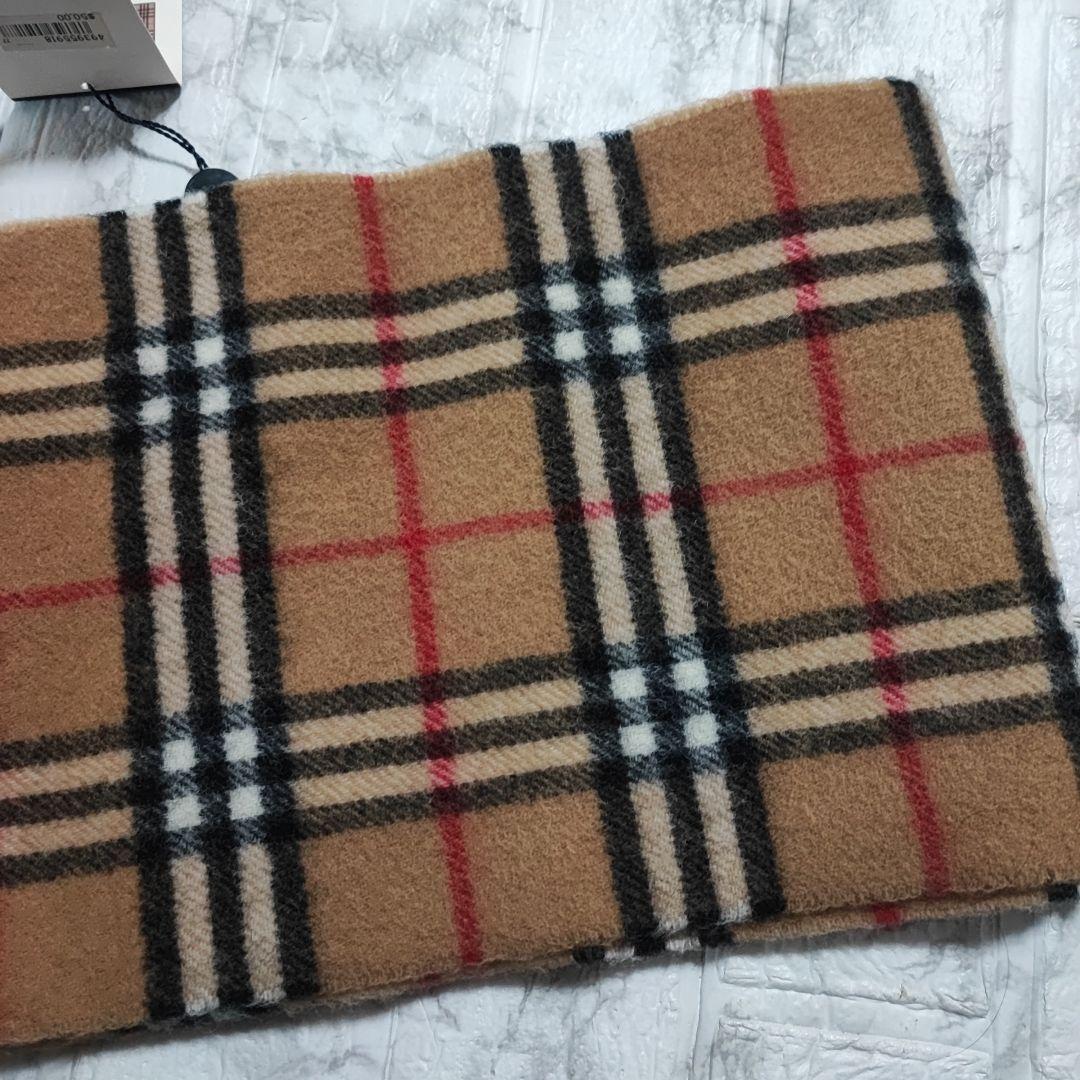 新品　現地購入品　BURBERRY　バーバリー　ロンドン　マフラー　ラムズウール