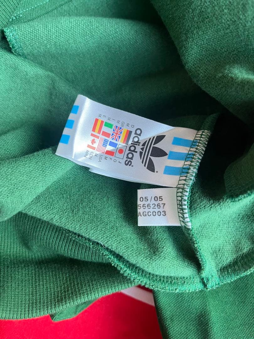 adidas アディダス トラックジャケット メキシコ　ジャージ O 万国旗タグ