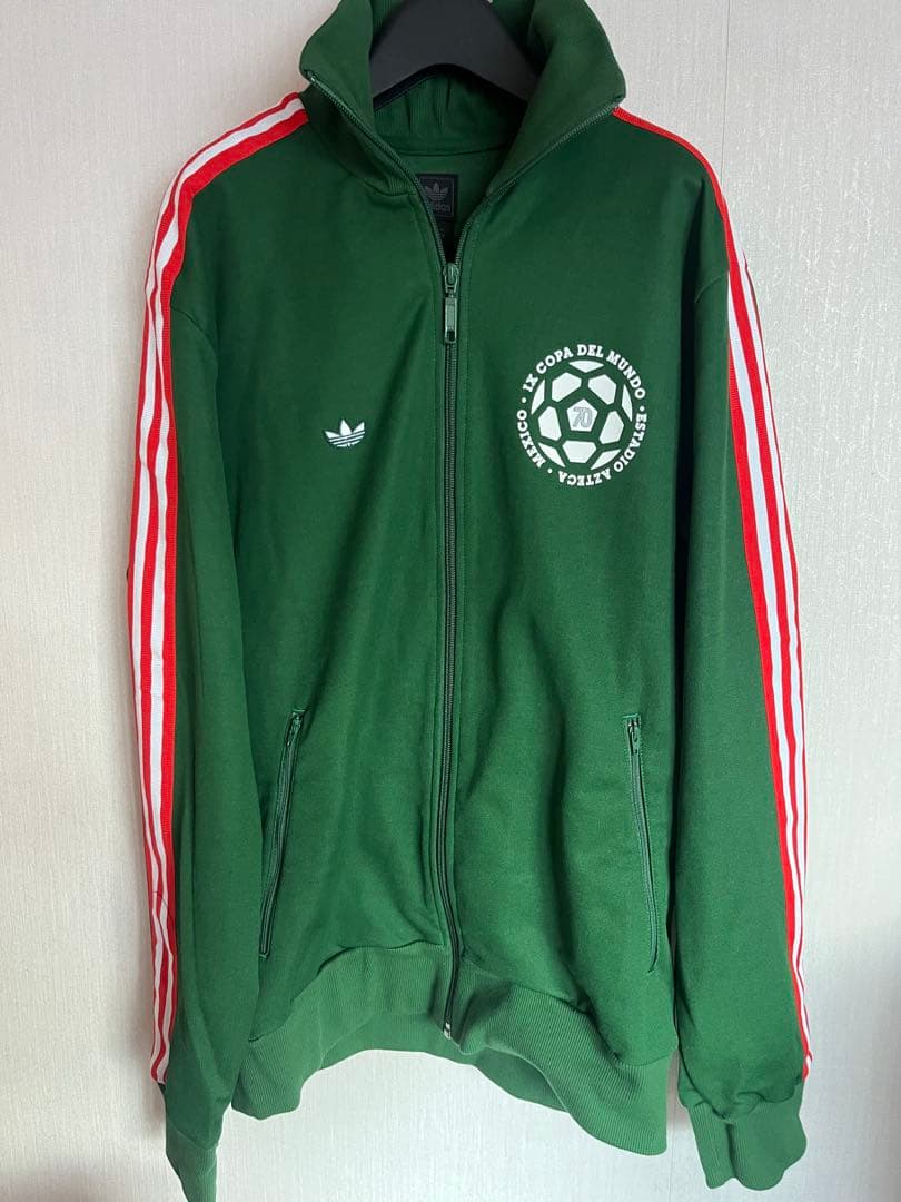 adidas アディダス トラックジャケット メキシコ　ジャージ O 万国旗タグ