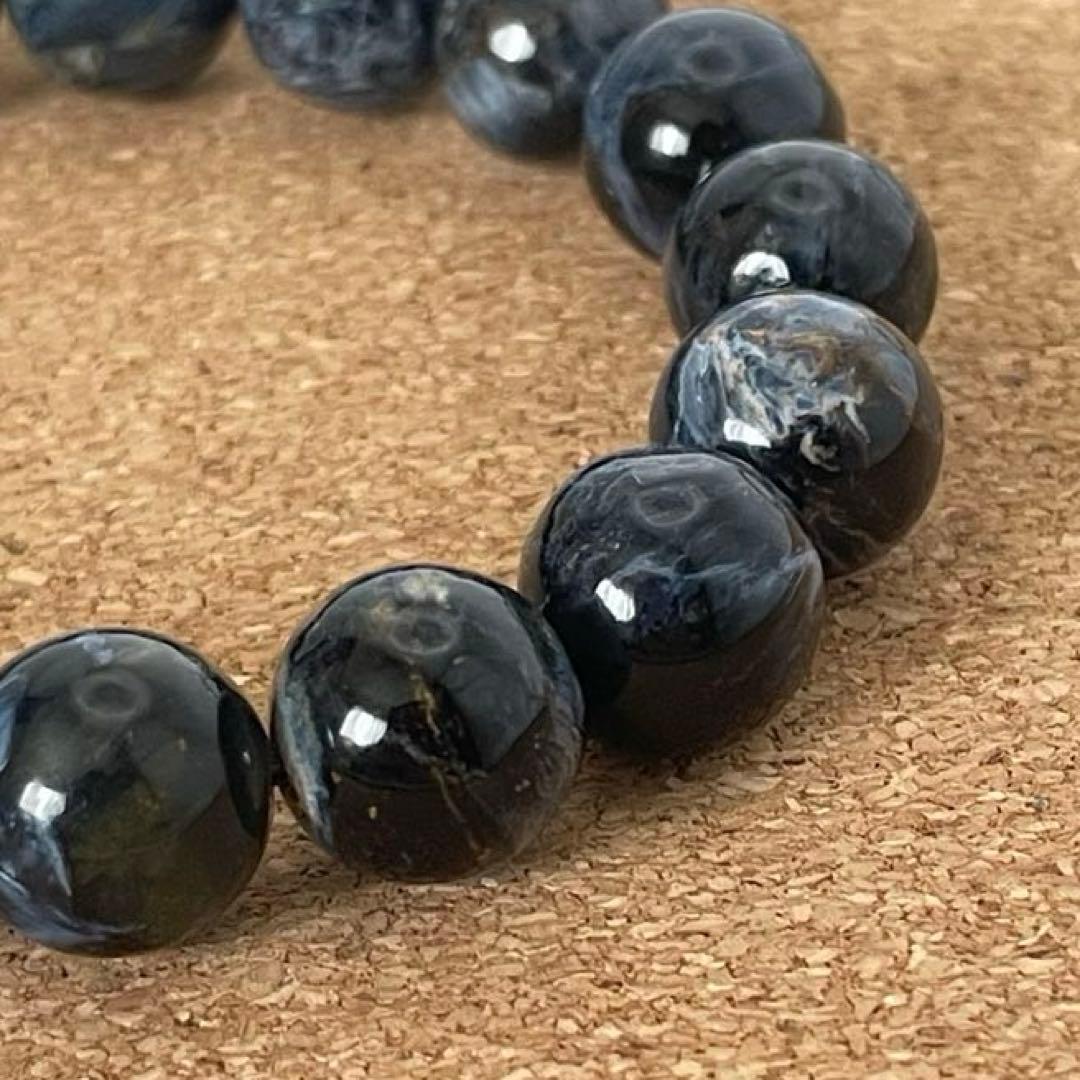 【babi】天の守護石 高品質 ブルーピーターサイト ブレスレット 11㎜