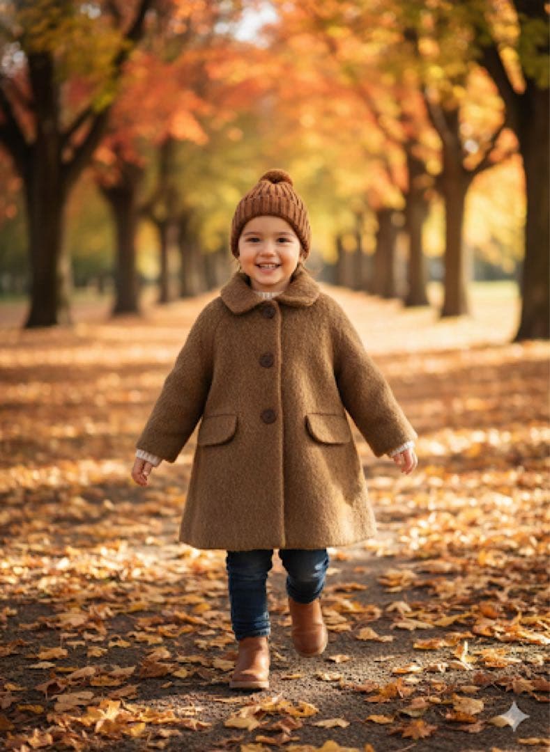 《美品》caramel ウールコート 3y