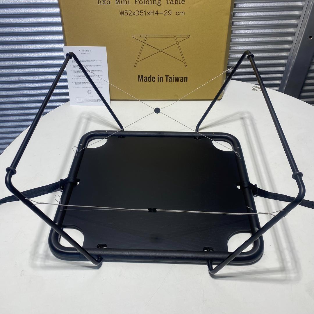 HXO MINI FOLDING TABLE BK フォールディング テーブル