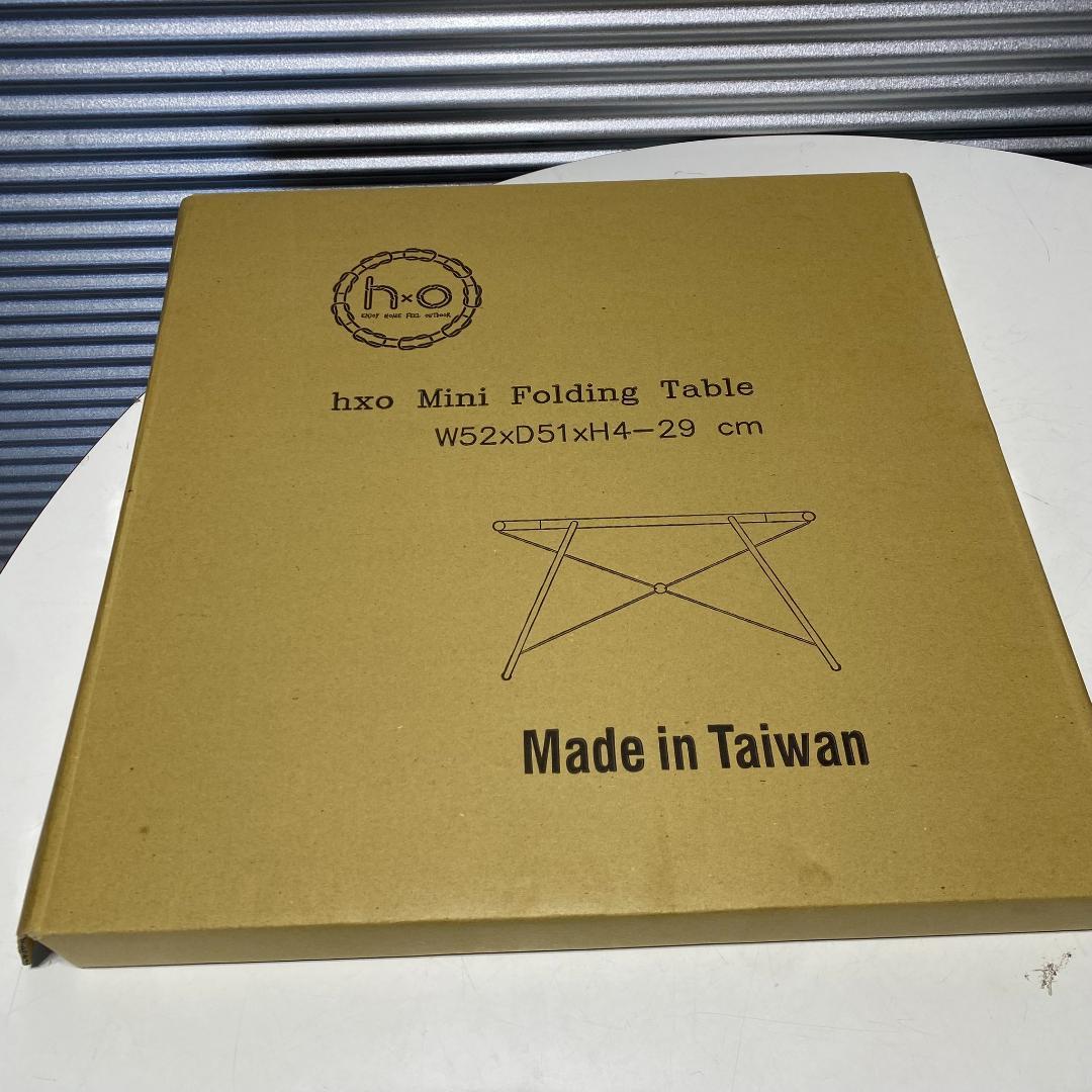 HXO MINI FOLDING TABLE BK フォールディング テーブル
