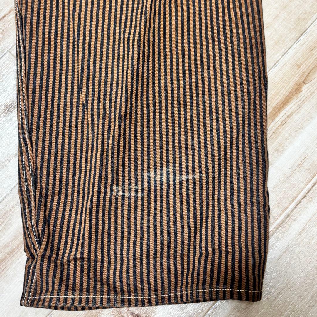 Levi's Red ヒッコリーカバーオール オーバーオール セットアップ 茶色