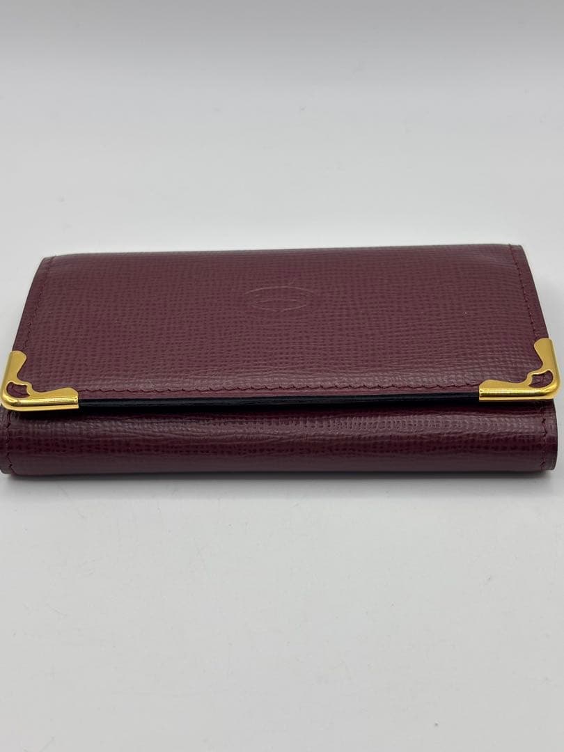 美品　Cartier　カルティエ　マストライン　６連キーケース　ゴールド金具