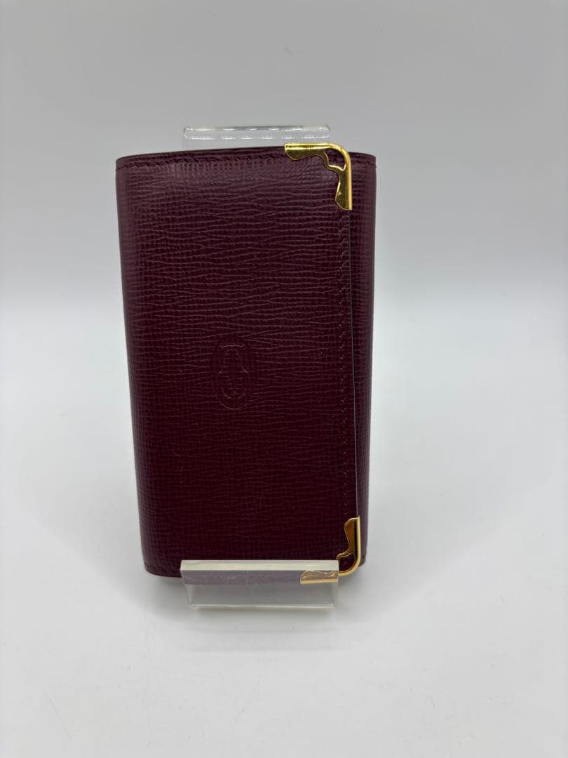 美品　Cartier　カルティエ　マストライン　６連キーケース　ゴールド金具
