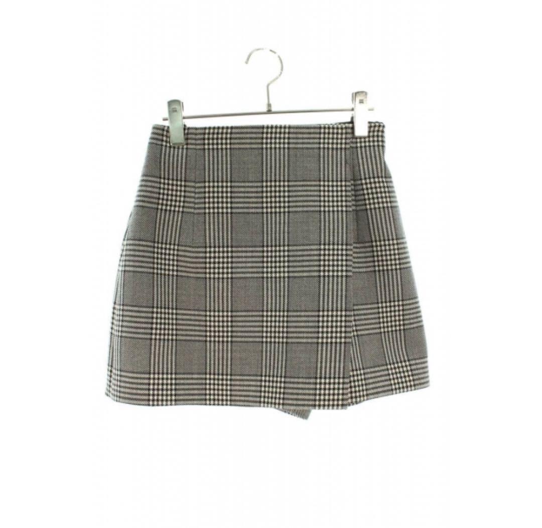Christian Dior チェック柄 ハイウエストショートパンツ