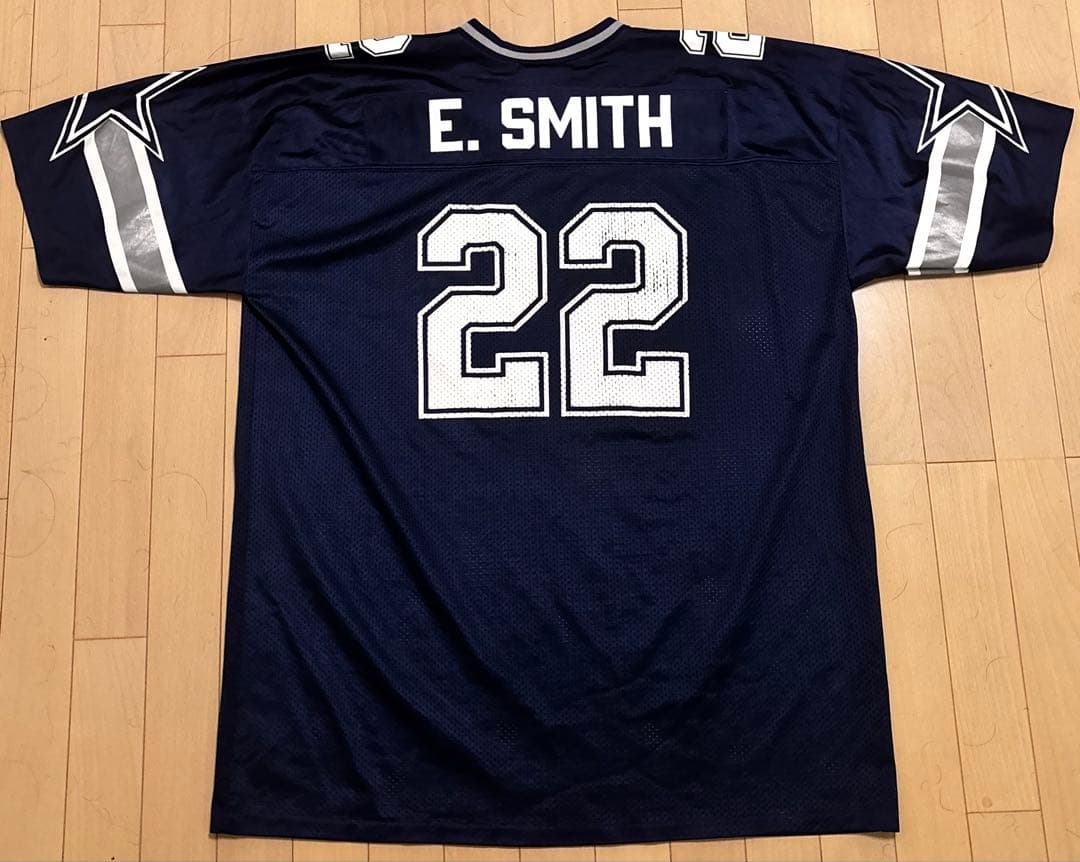 NFL ダラス・カウボーイズ E.スミス 22番 フットボールジャージ XXL