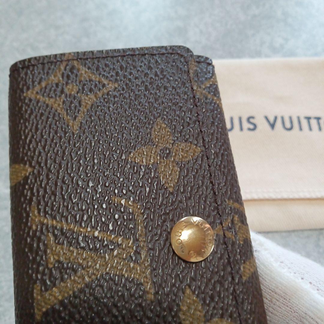 ルイ・ヴィトン。美品モノグラム、ミュルティクレ4連キーケース一式セット
