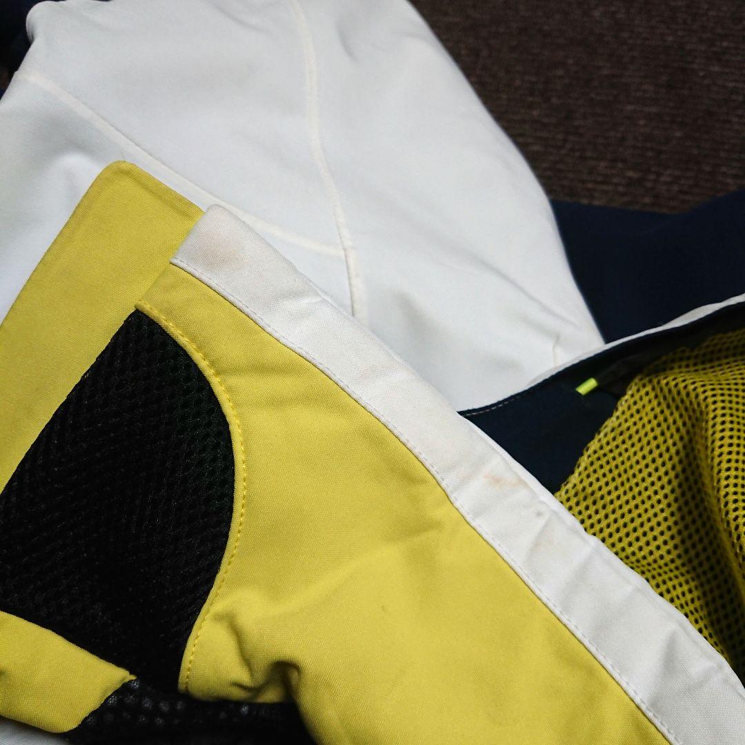 送料無料【Phenix】ホワイト×ネイビースキージャケット M