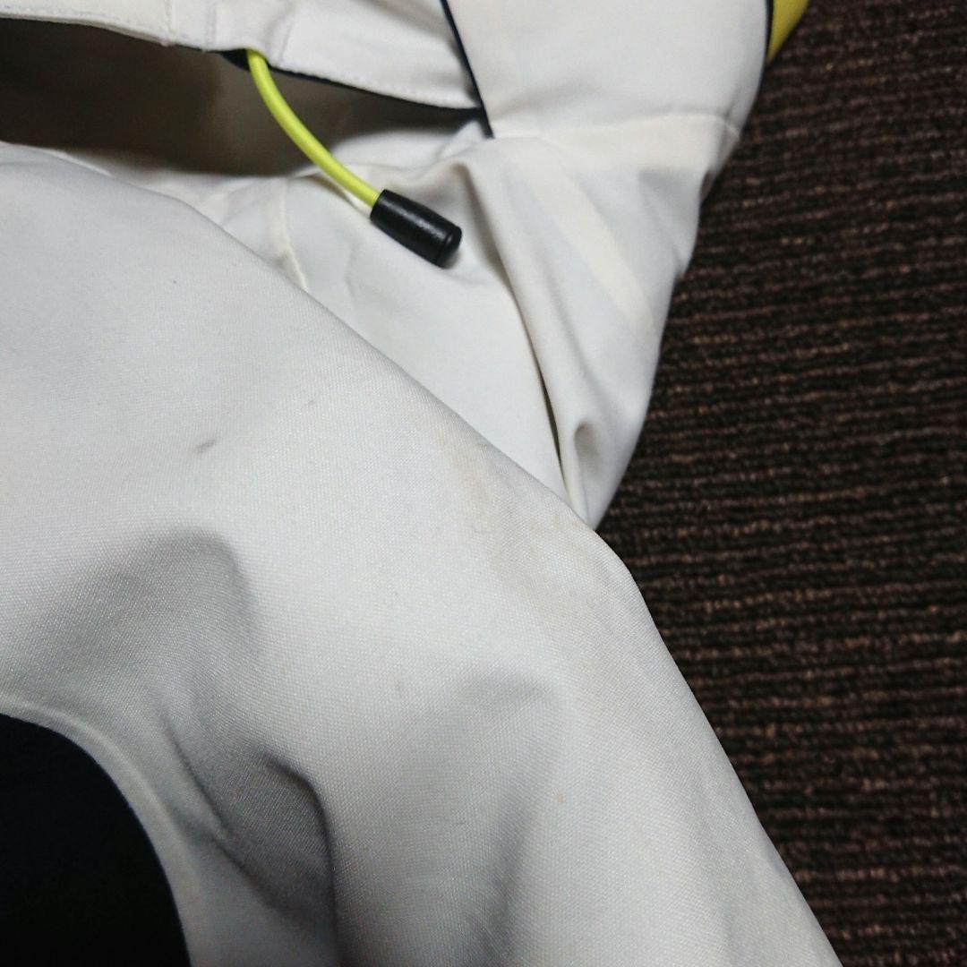 送料無料【Phenix】ホワイト×ネイビースキージャケット M