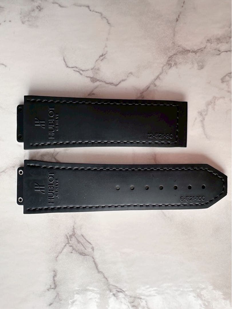 HUBLOT クロコ×ラバー　黒　アエロフュージョン